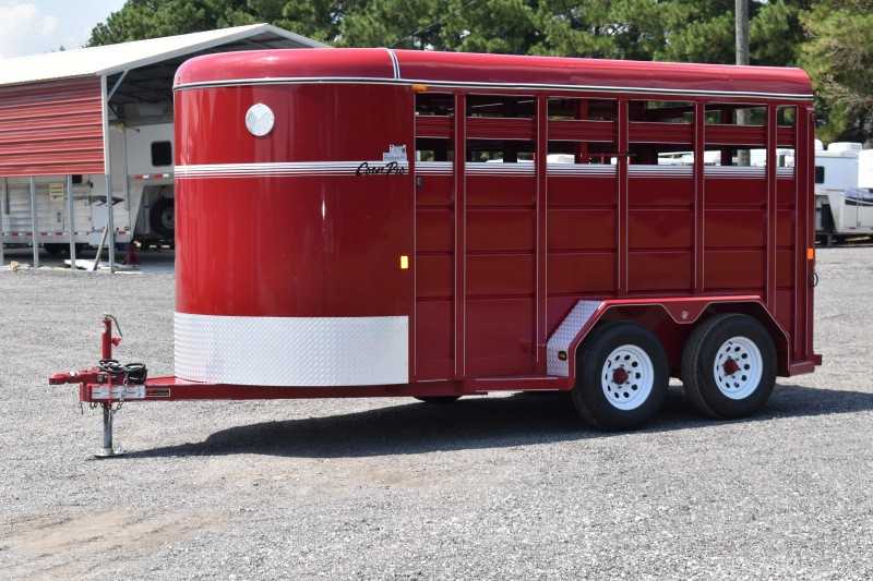 Used 2018 Corn Pro 14STKBP Stock Trailer