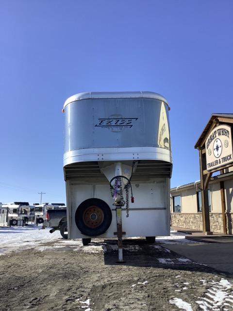 2001 EXISS 4 HORSE GOOSENECK HORSE TRAILER - Image 9