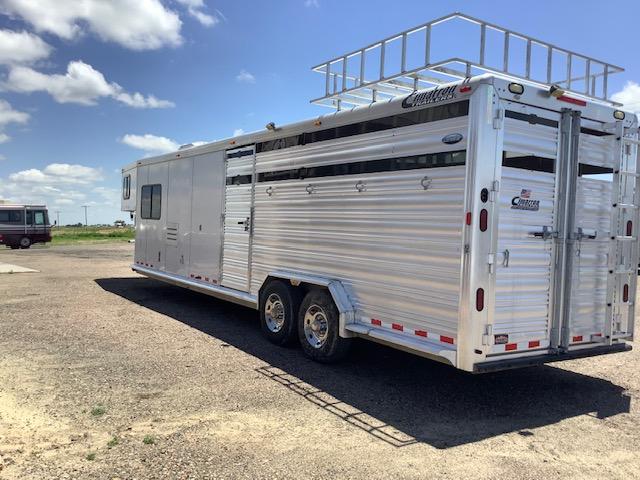 2012 CIMARRON TRAILERS STOCK COMBO LIVING QUARTERS HORSE TRAILER - Image 22