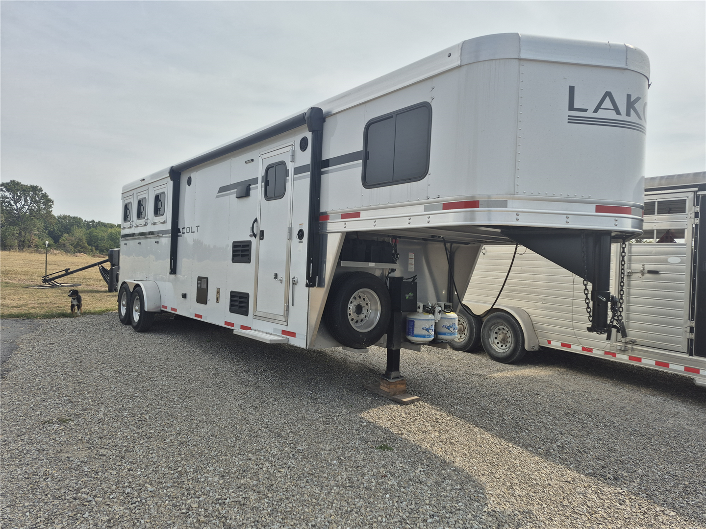 Used Gooseneck Horse Trailer 2024 Lakota Trailers AC39